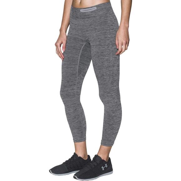 NEW Under Armour UA Threadborne Seamless Heathered Crop X-SMALL - Picture 1 of 2